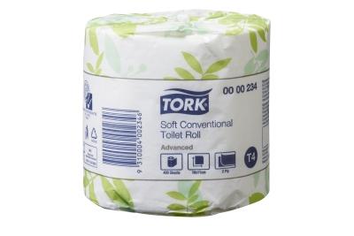 TORK SOFT CONVENTIONAL TOILET ROLL 400 SHEET X INDIVIDUALLY