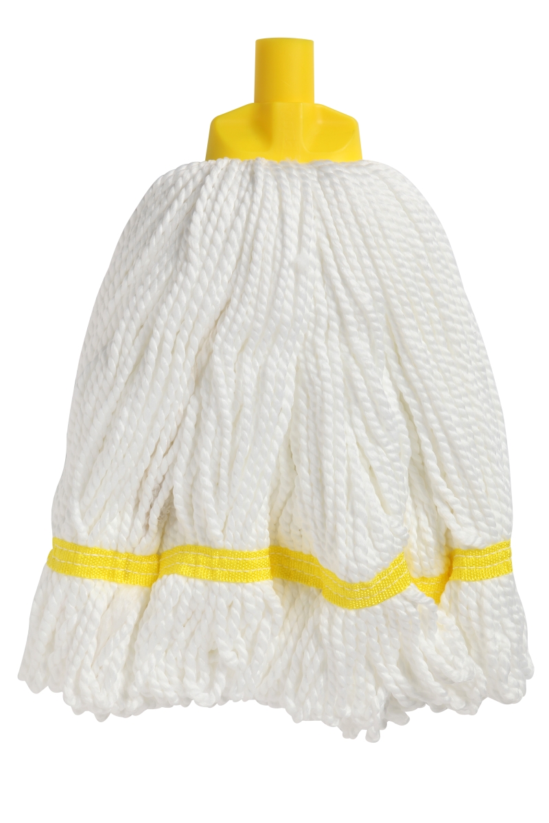 MICROFIBRE ROUND MOP YELLOW