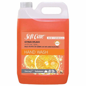 SOFT CARE CITRUS SPLASH ANTI-BAC HAND WASH 5L