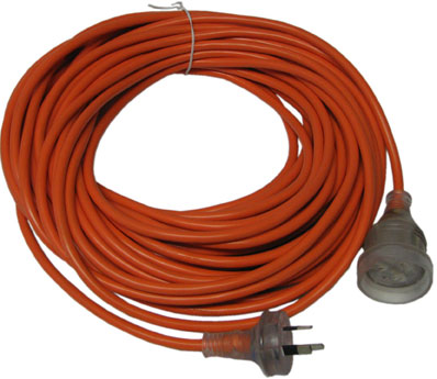 EXTENSION LEAD 20M 15 AMP TEST &TAG