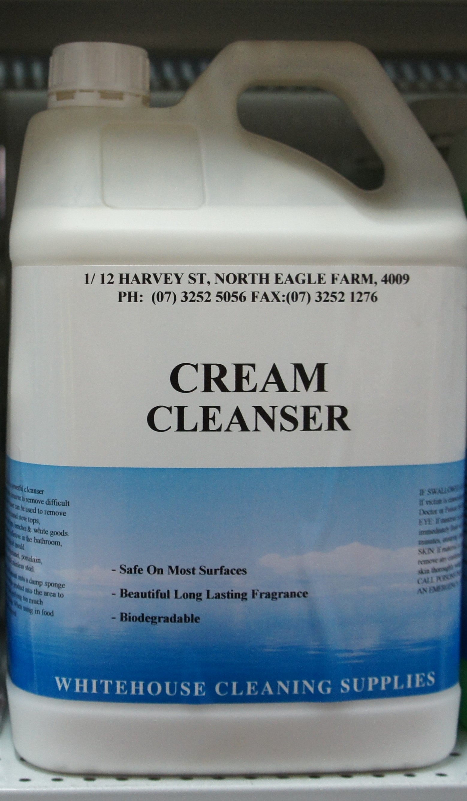 WHOUSE CREAM CLEANSER 5L