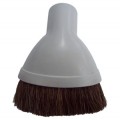 DUSTING BRUSH WITH HORSEHAIR GREY