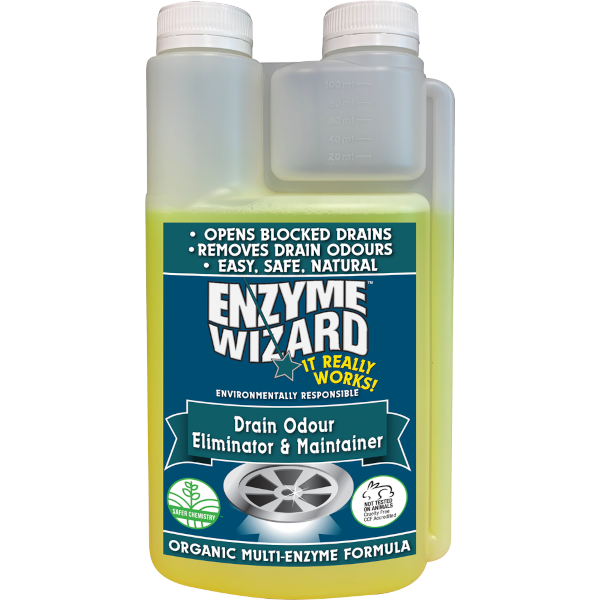 ENZYME WIZARD DRAIN MAINTAINER 1L TWIN