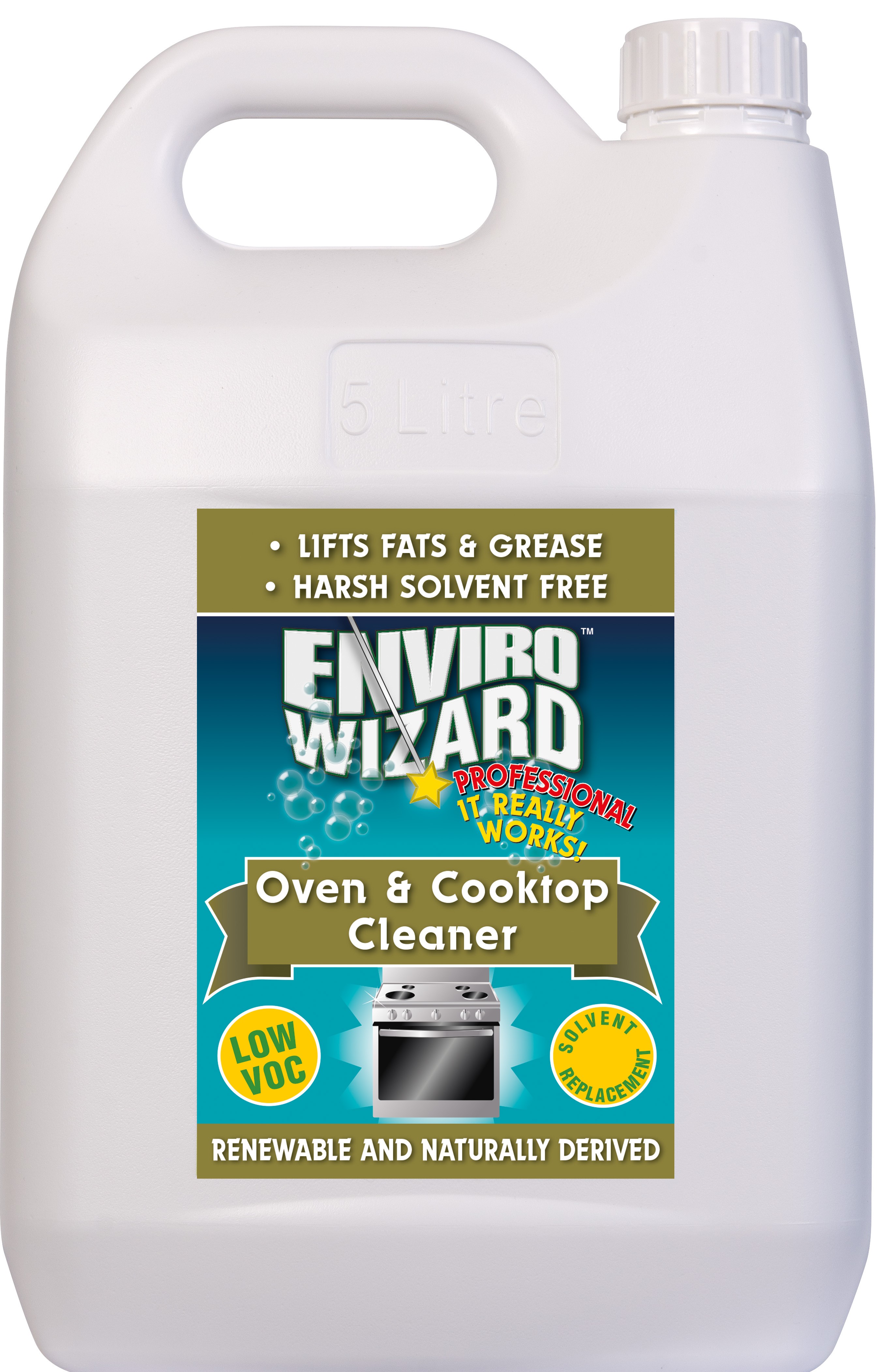 ENZYME WIZARD OVEN & COOKTOP CLEANER 5L