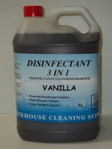 WHOUSE DISF/CLEANER VANILLA 5L