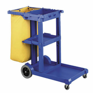 ALL PURPOSE JANITOR TROLLEY DRK BLUE