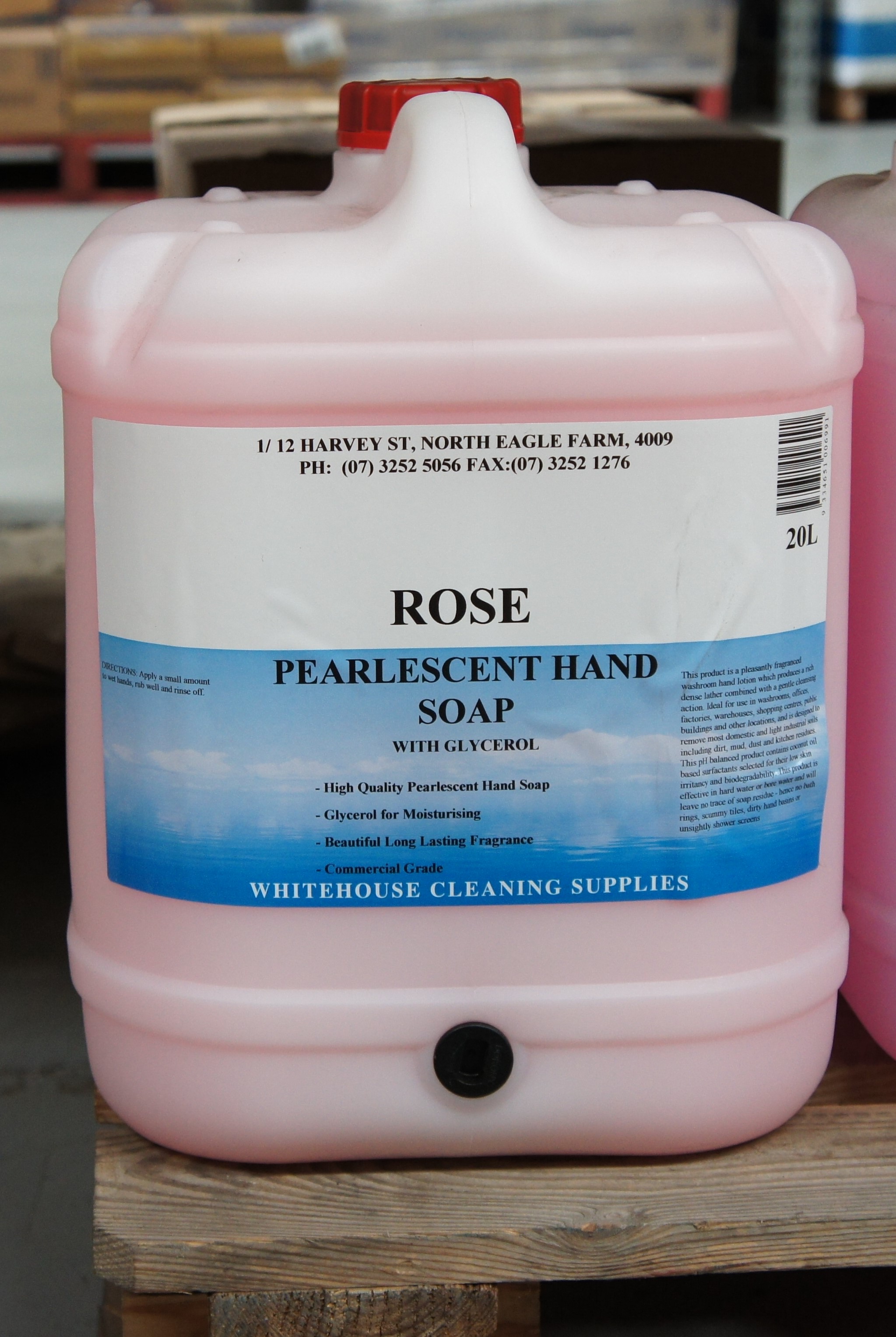 WHOUSE LIQUID HAND SOAP ROSE 20L